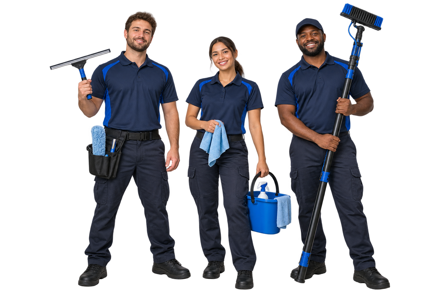 Clear Choice window cleaning team